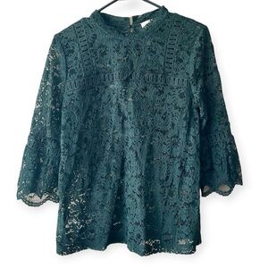 Loft Elegant green Lace Fabric